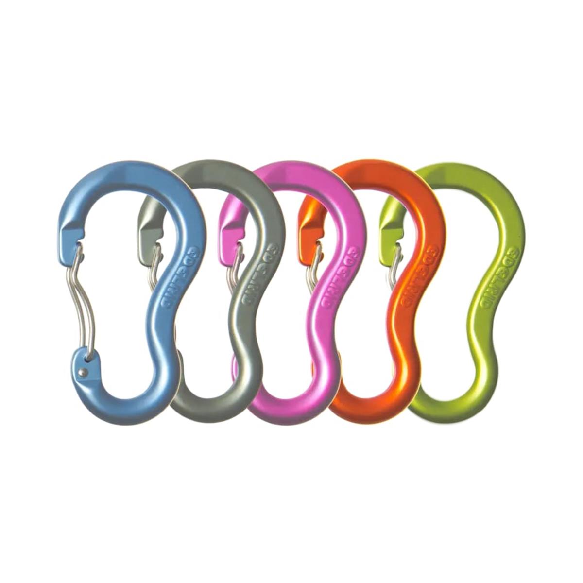Edelride Wave Materialkarabiner / zufällige Farbe
