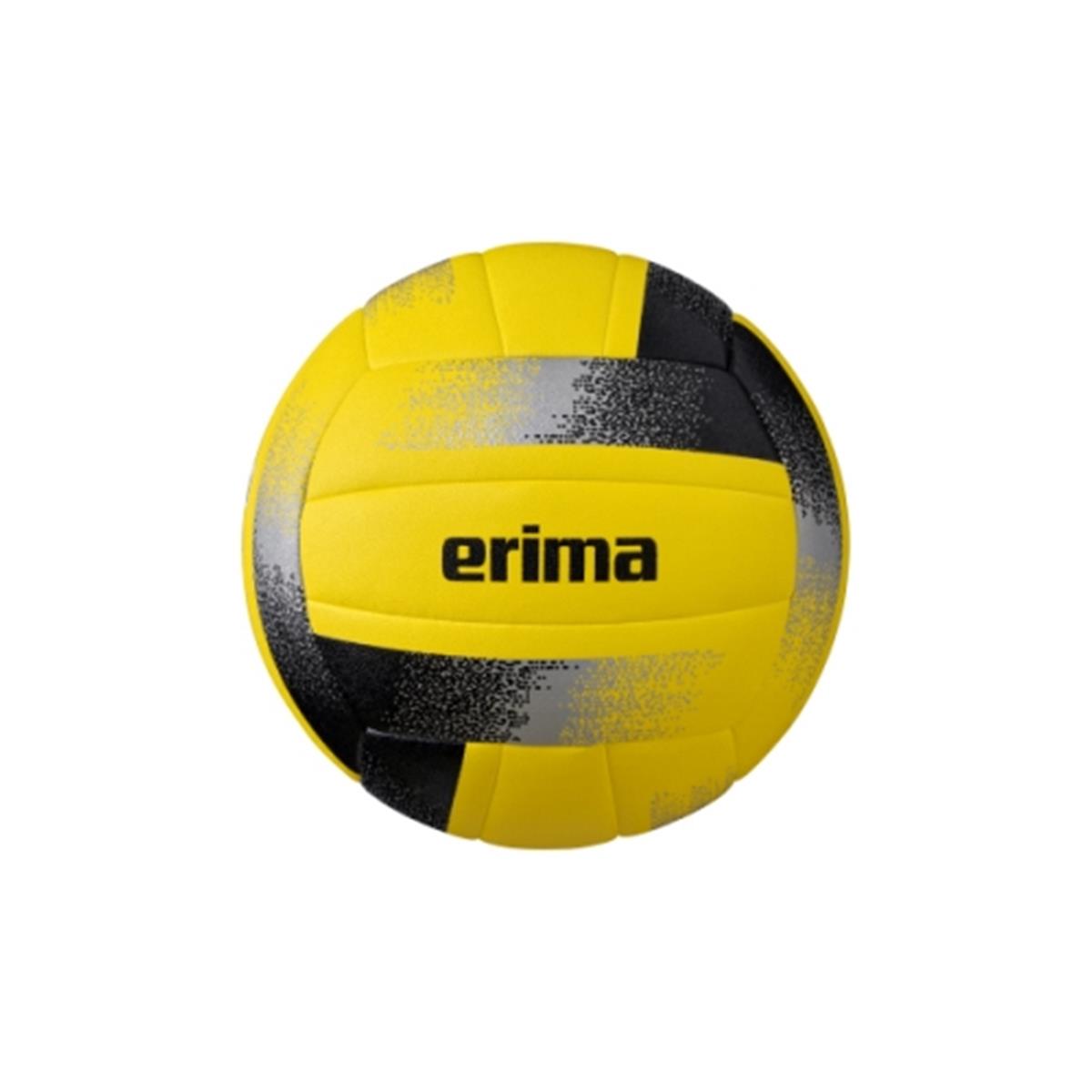 Erima HYBRID Volleyball yellow/black/silver