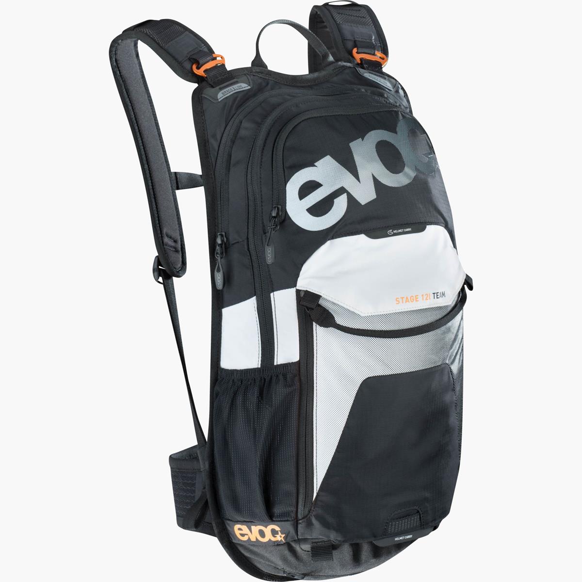 Evoc Stage 12 Team black white neon orange
