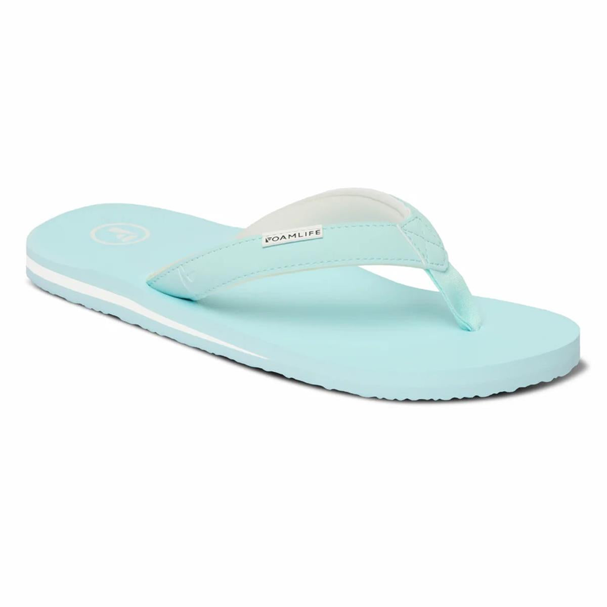 FoamLife Lixi Womens Flip Flops aqua green