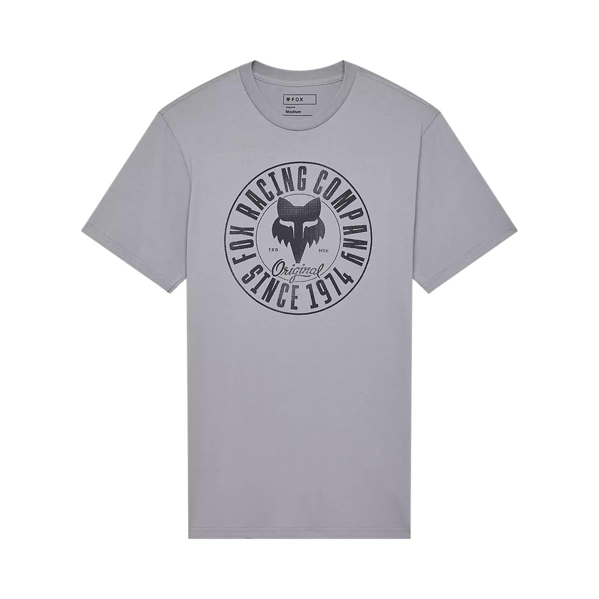 FOX Emblem Premium T-Shirt - stahlgrau