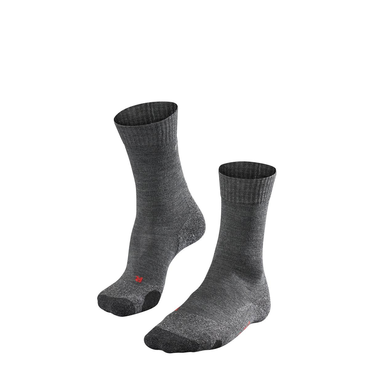 Falke TK2 Women - asphalt, melange