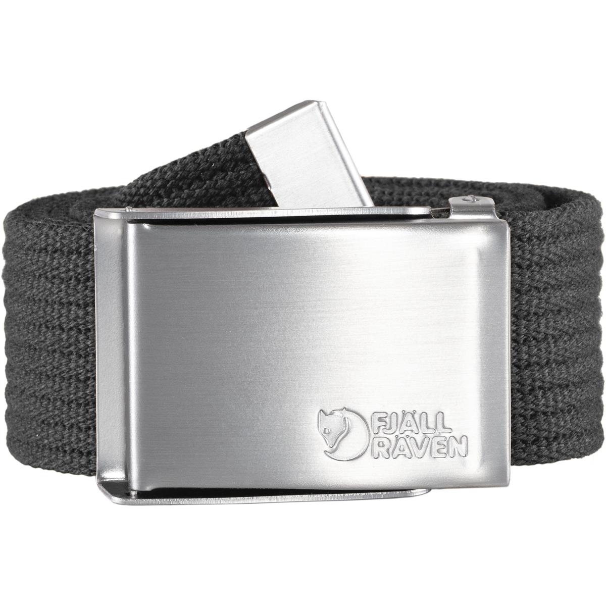 Fjäll Räven Canvas Belt dark grey Unisex Gürtel
