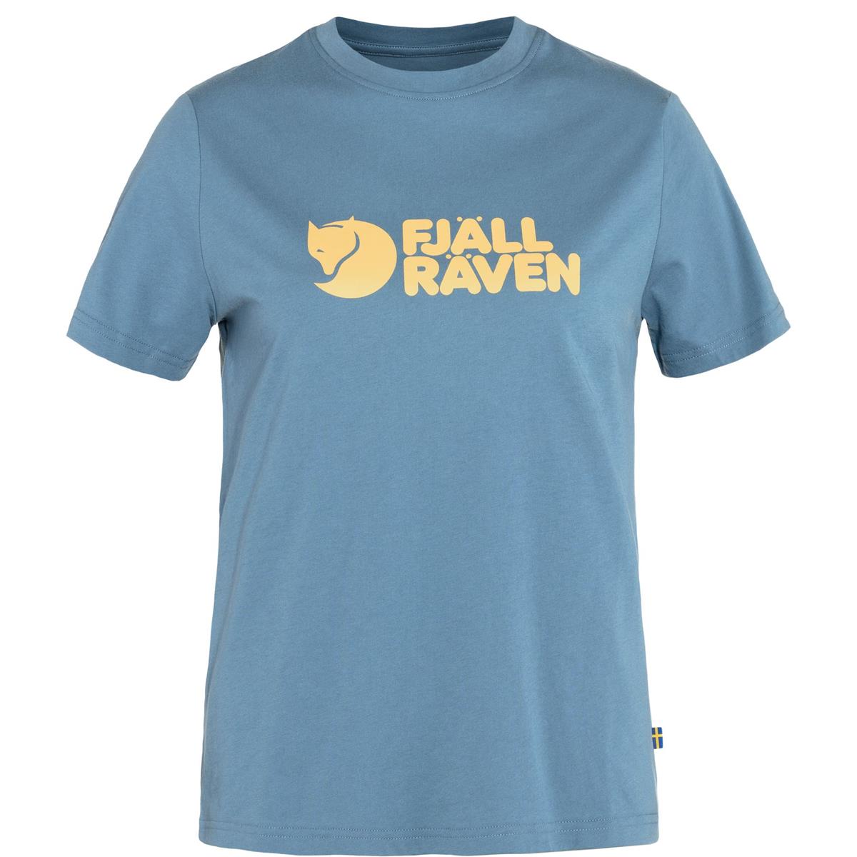 Fjälräven LOGO TEE Women dawn blue