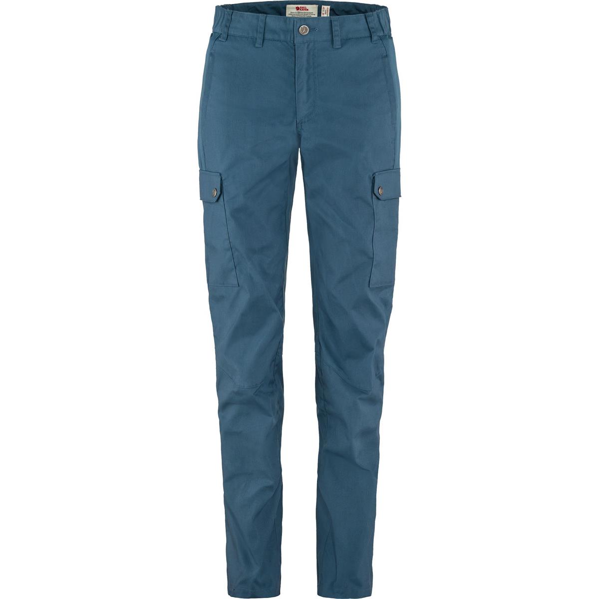Fjäll Räven Stina Trousers indigo blue Damen Trekkinghose