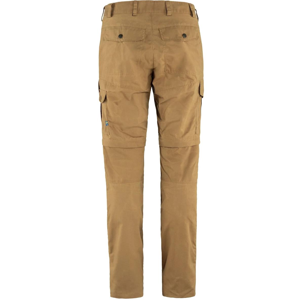 Fjällräven KARLA PRO ZIP-OFF TROUSERS Women buckwheat brown