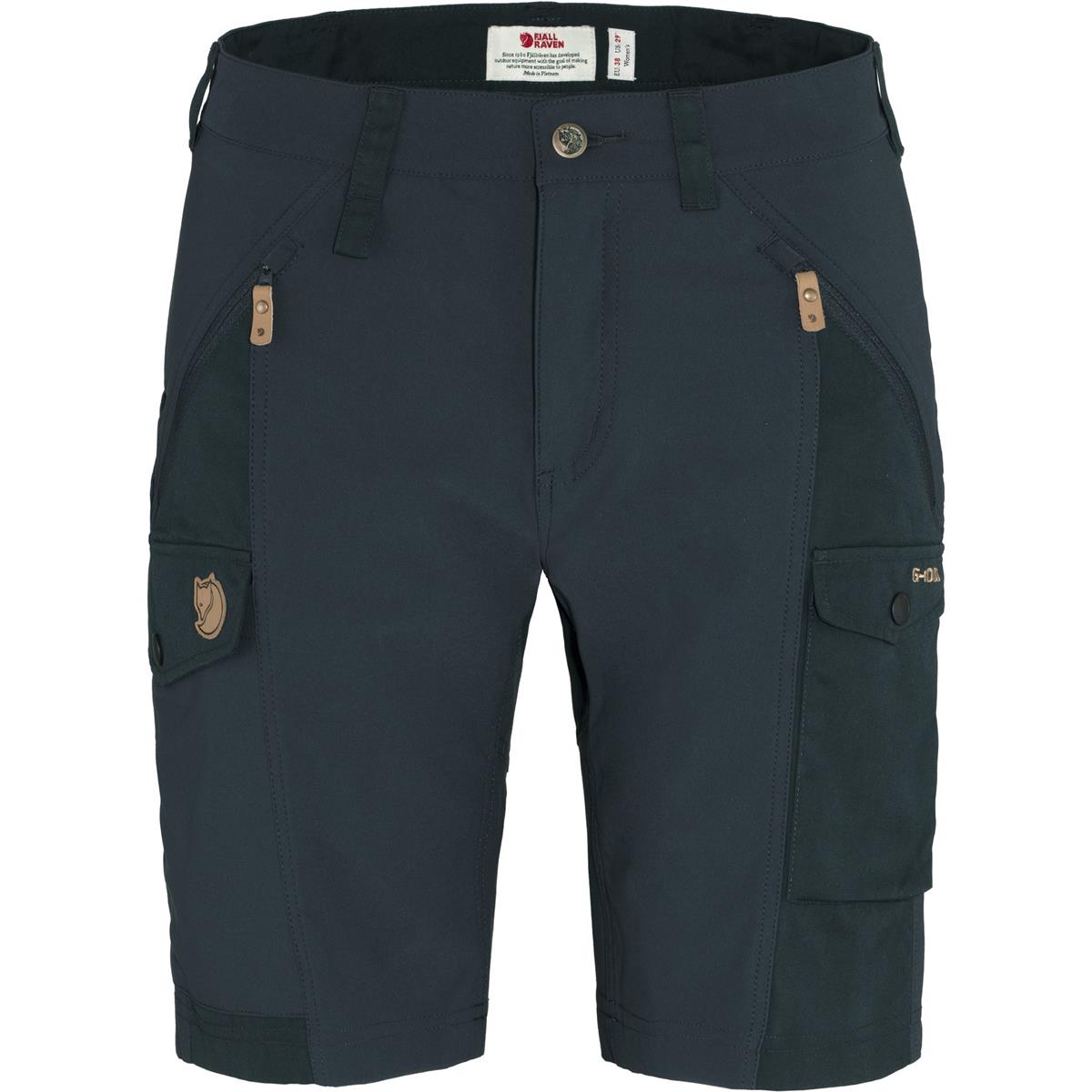 Fjäll Räven Nikka Shorts Curved Women dark navy