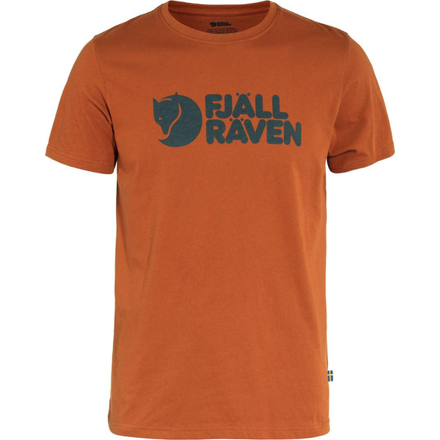 Fjäll Räven Logo M terracotta brown Herren T-Shirt