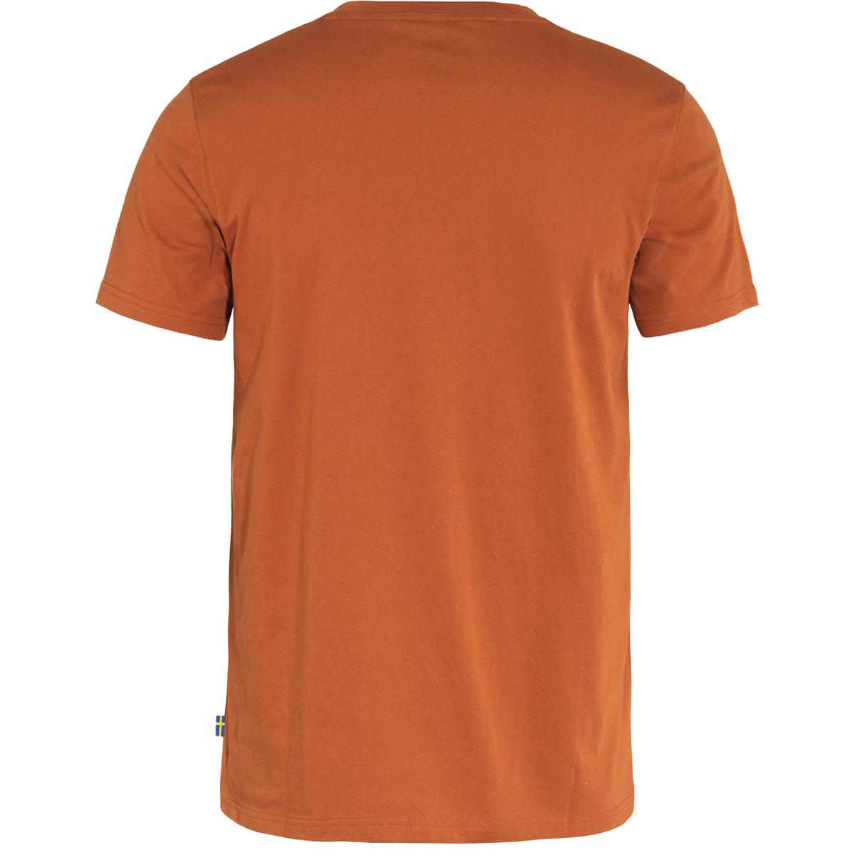 Fjäll Räven Logo M terracotta brown Herren T-Shirt