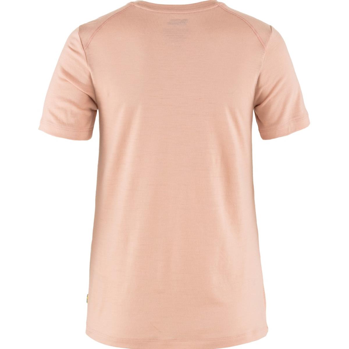Fjäll Räven - Abisko Wool Fox SS W - Chalk Rose-Port - Damen