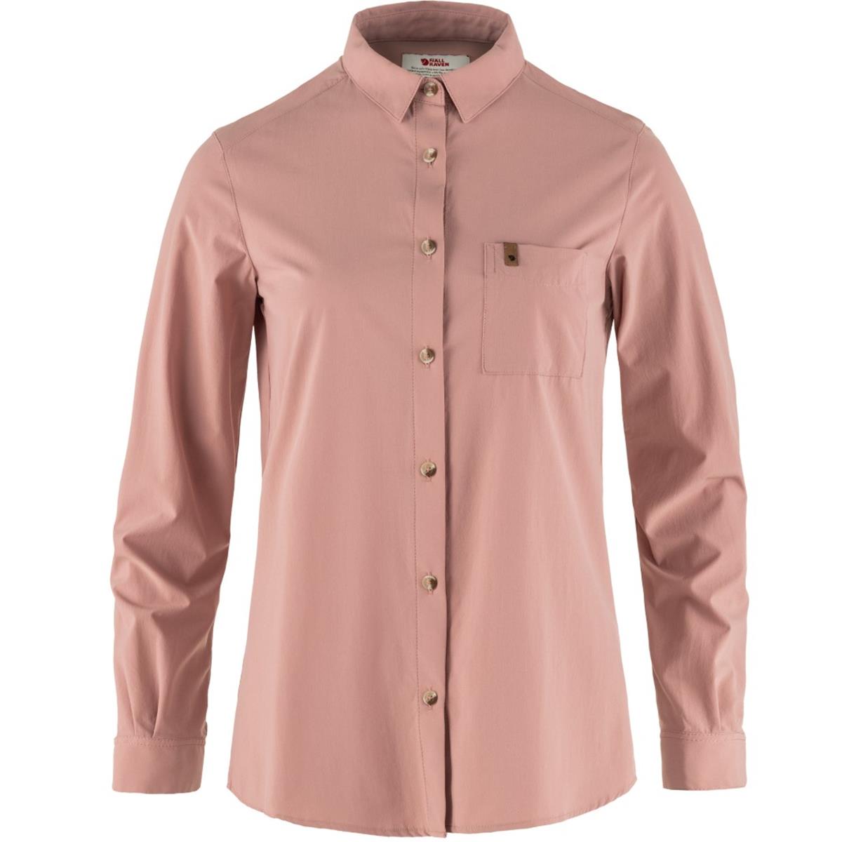 Fjäll Räven - Övik Lite Shirt LS W - Dusty Rose - Damen