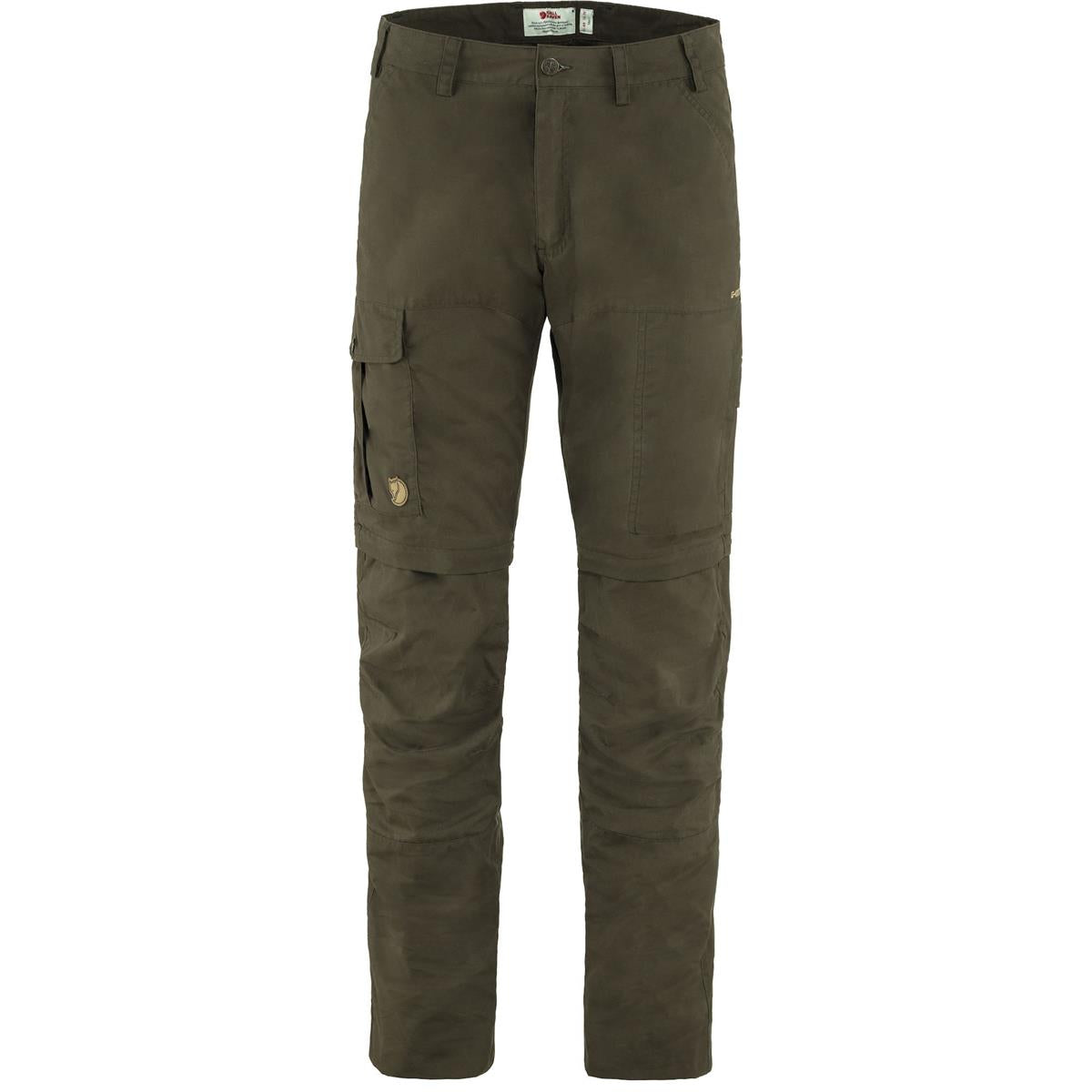 Fjäll Räven Karl Pro Zip-Off Trousers M dark olive