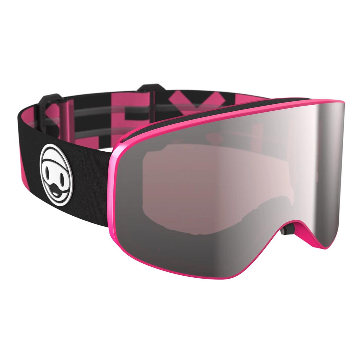Flaxta Prime Junior black/pink with Silver Mirror