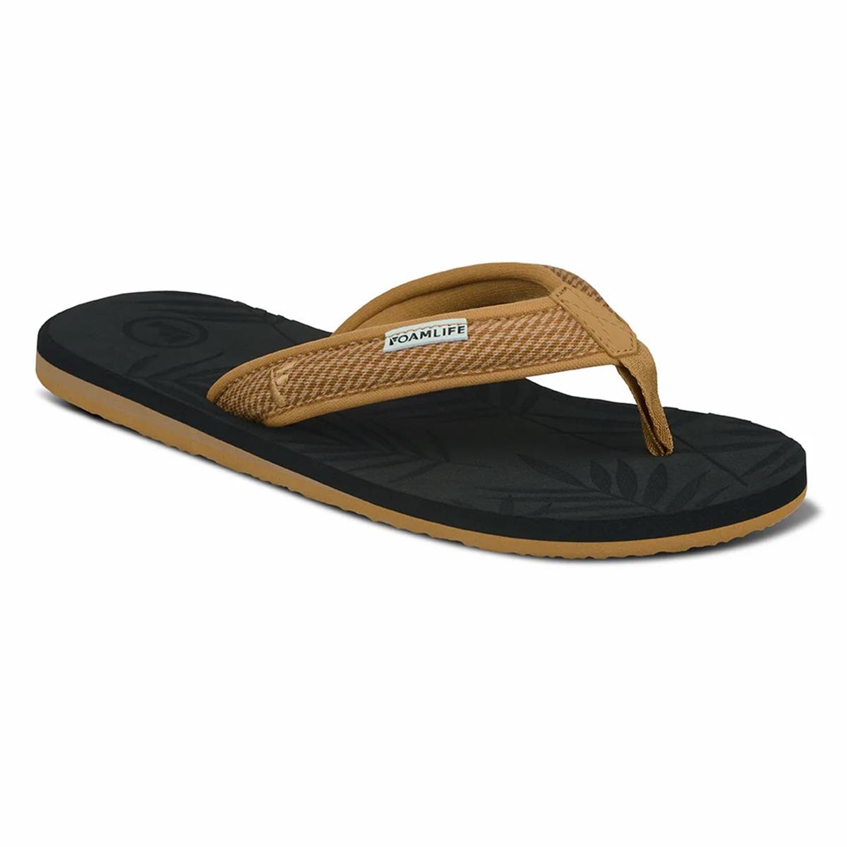 FoamLife Harts Womens Flip Flops black