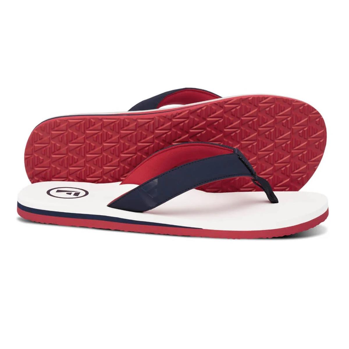 FOAMLIFE Traa WC - Mens Flip Flops - white