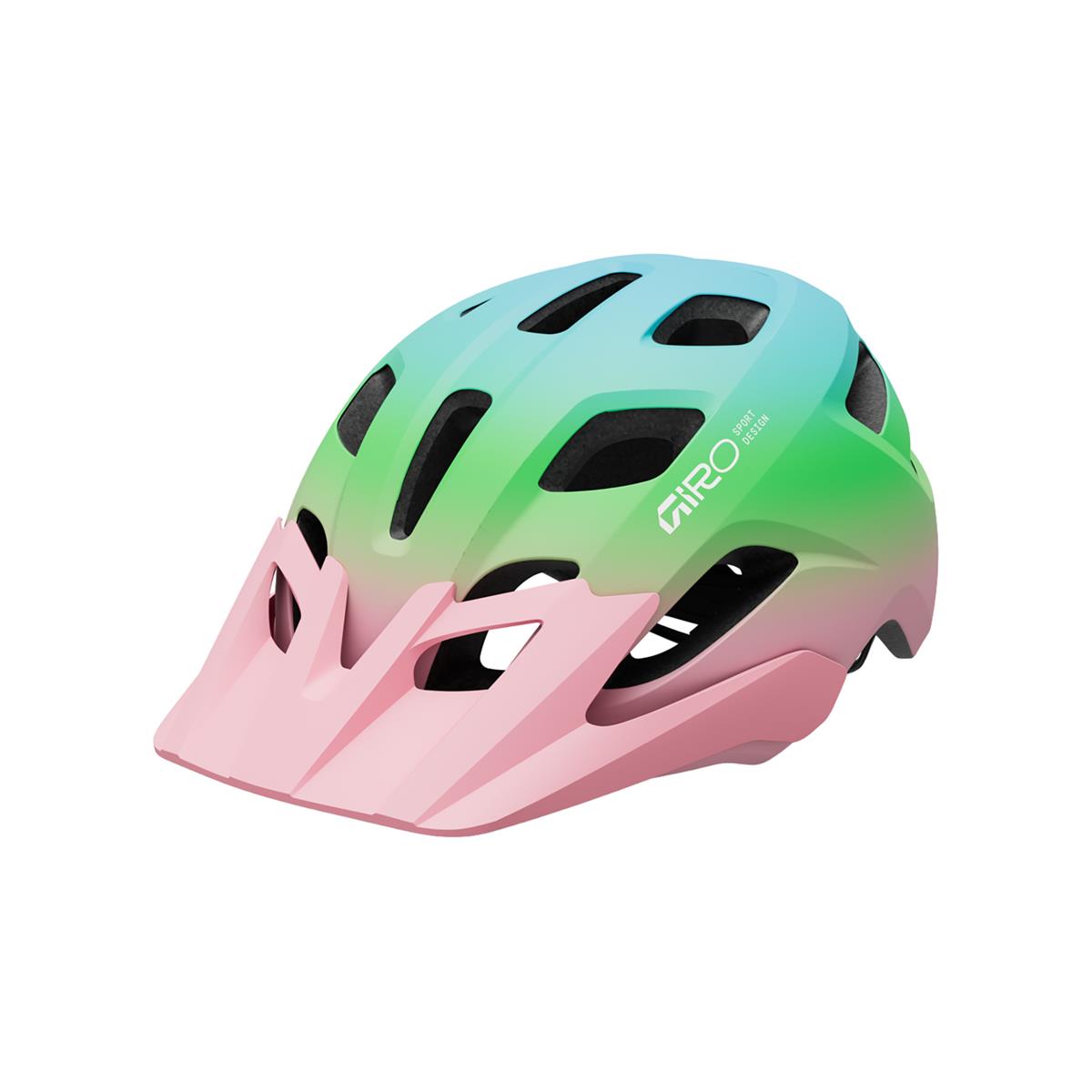 Giro Tremor Child - matte pink/green