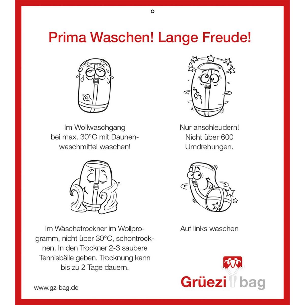 Grüezi Bag Bipod Down Hybrid Ice Cold 190