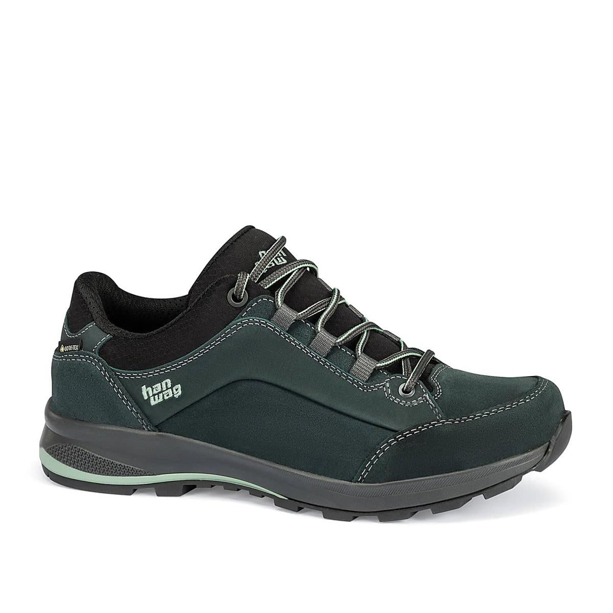 Hanwag Banks Low Lady GTX petrol mint