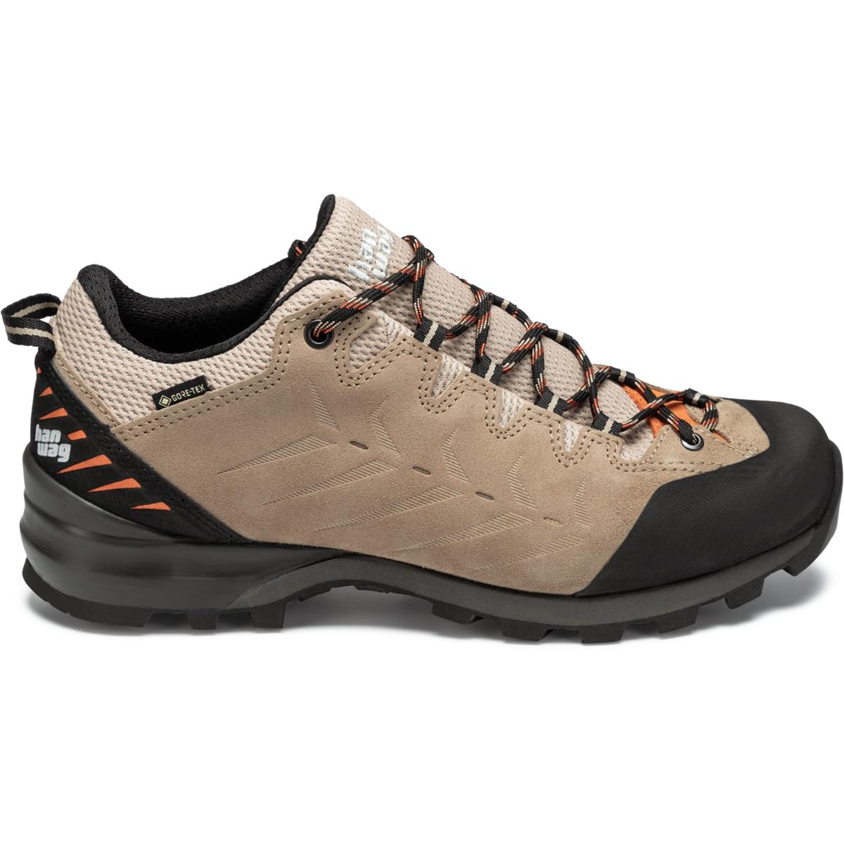 Hanwag Makra Pro Low GTX Men light brown orange
