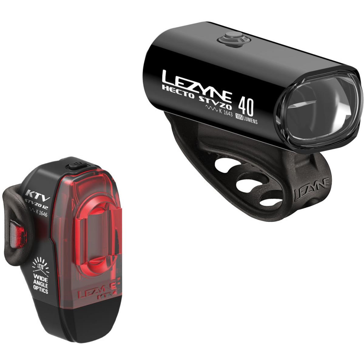 Lezyne Hecto Drive 40 + KTV StVZO
