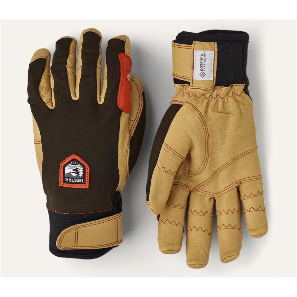 Hestra Ergo Grip Active - 5-Finger dark forest