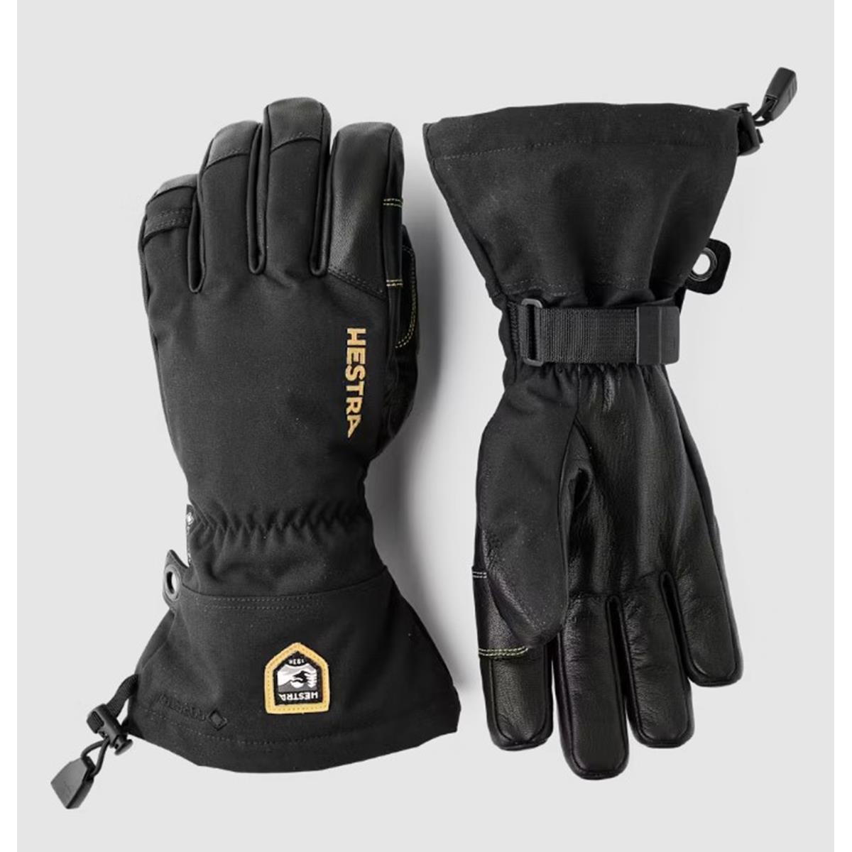 Hestra Army Leather Gore-Tex - 5 finger - black