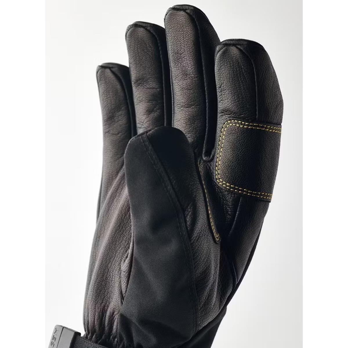 Hestra Army Leather Gore-Tex - 5 finger - black