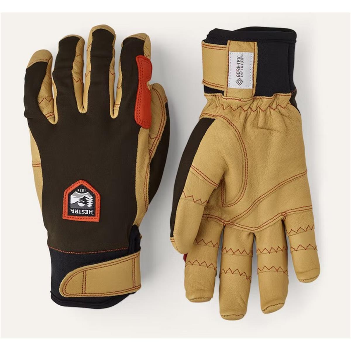 Hestra Ergo Grip Active Wool Terry - 5 finger dark forest