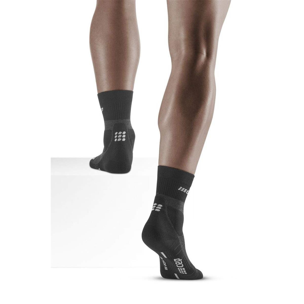 CEP Hiking Merino Mid-Cut Socks Men Stonegrey