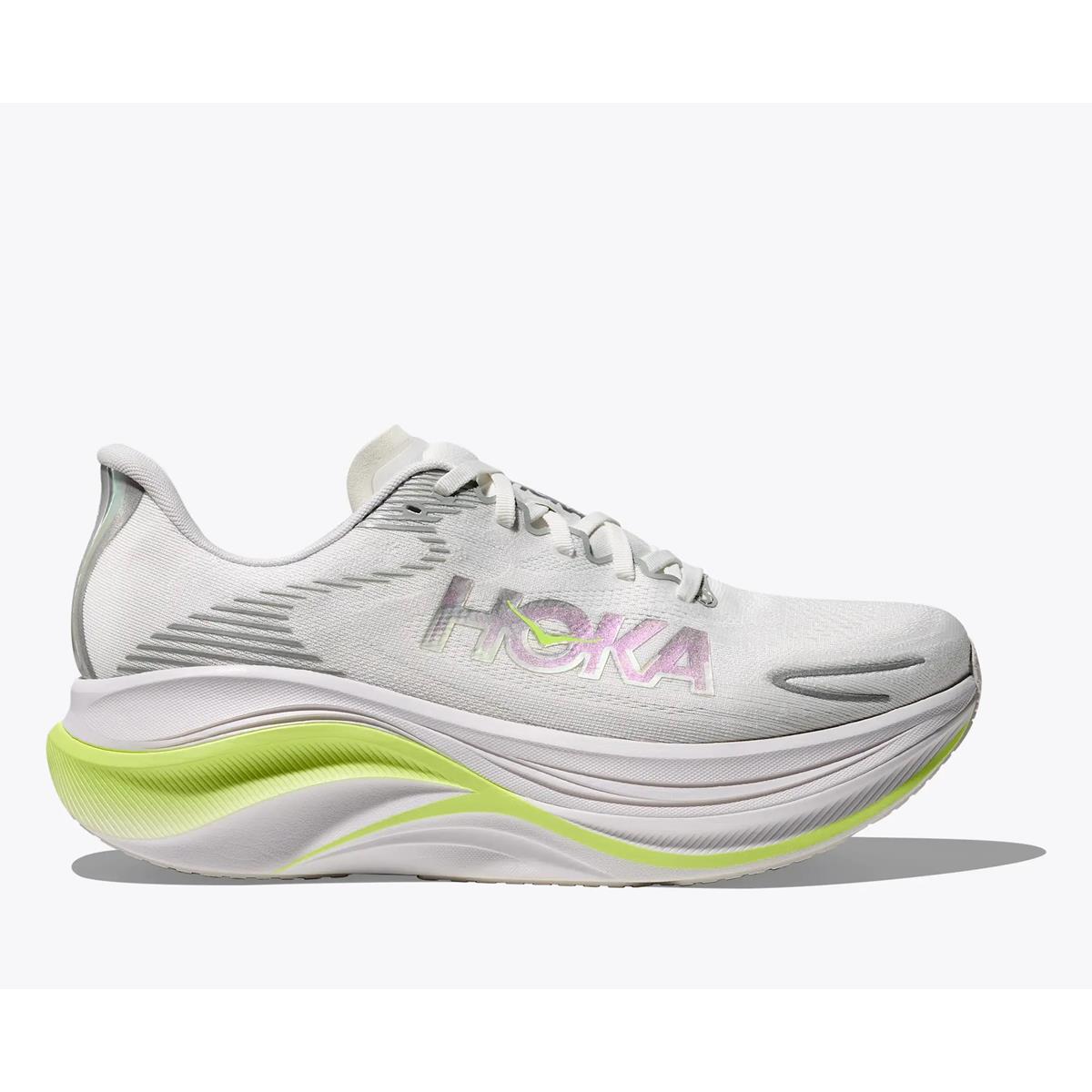 Hoka Skyward X2 Men white neon yuzu