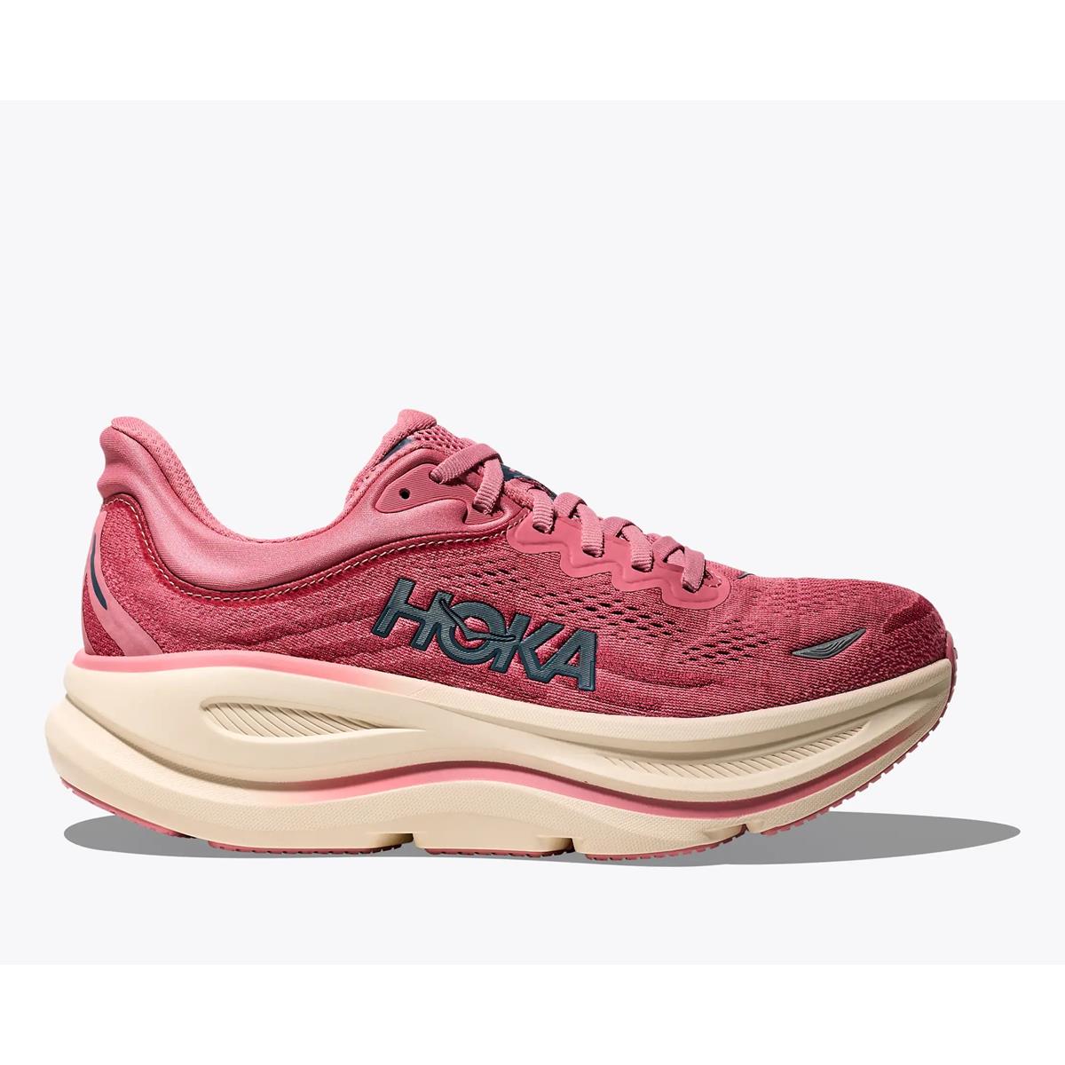 Hoka Bondi 9 Women lingonberry cranberry