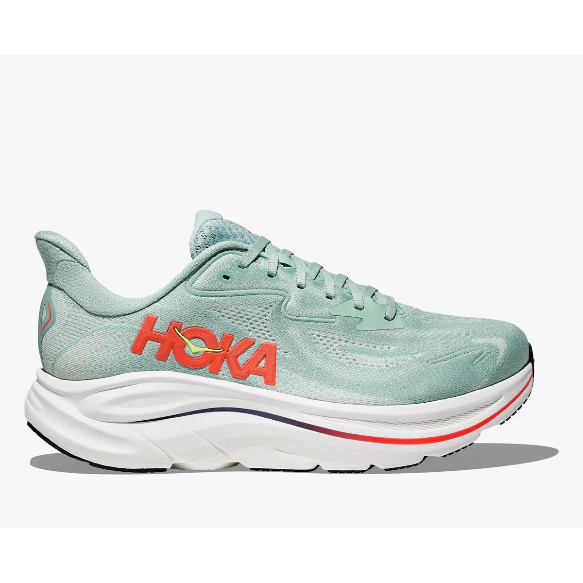 Hoka Clifton 10 Men sage neon flame