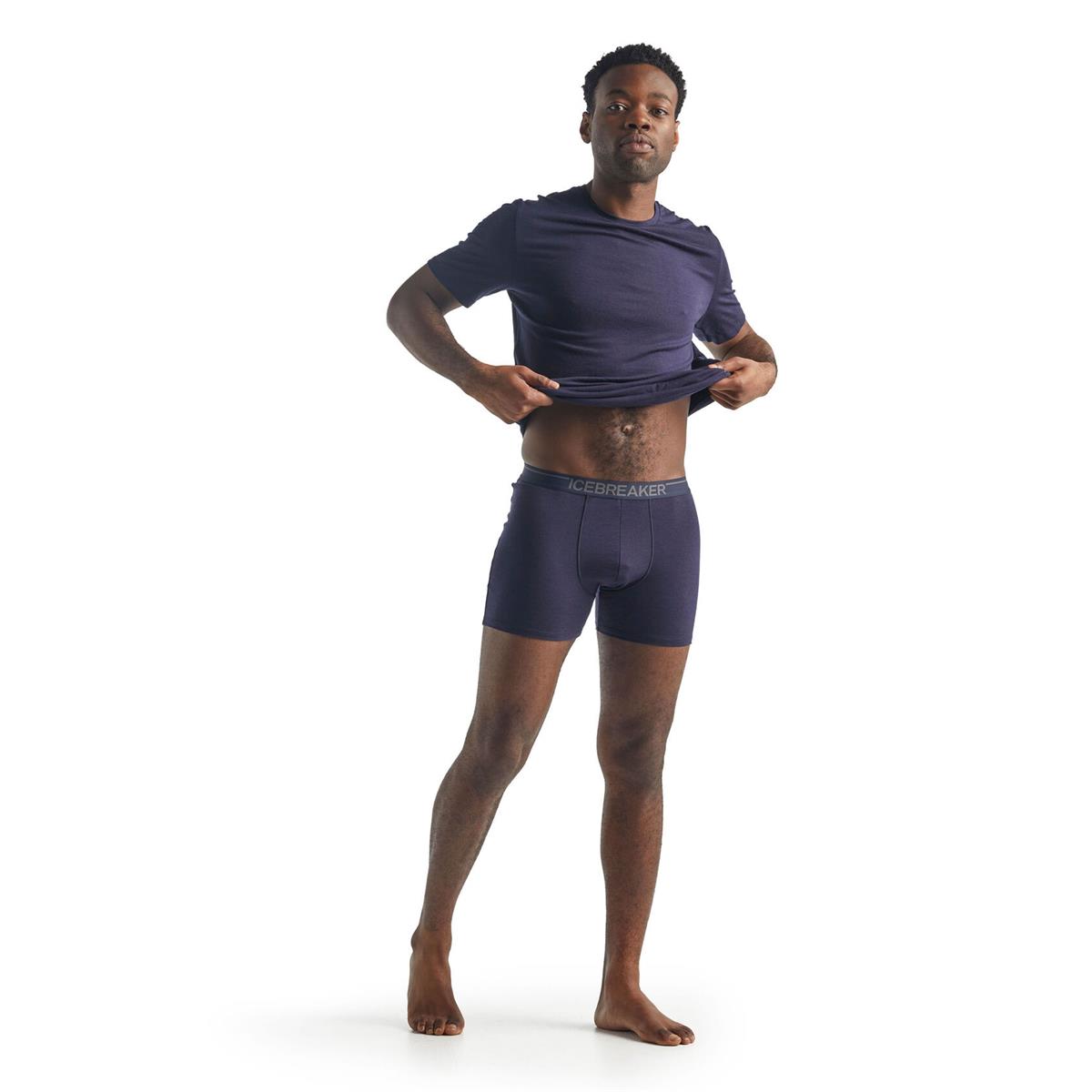 Icebreaker Anatomica Boxers midnight navy Herren Merino Unterhose