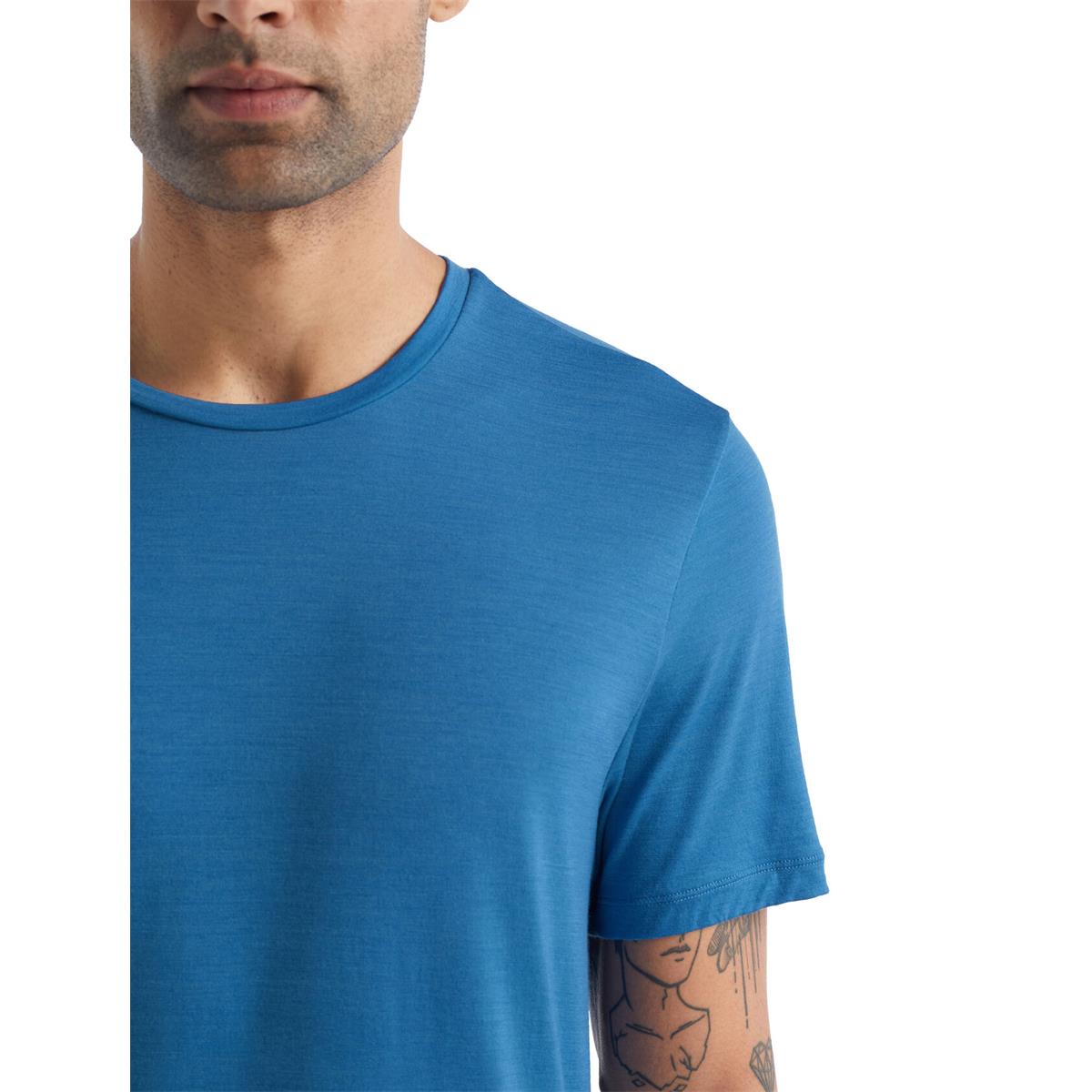 Icebreaker Sphere II SS Tee azul Herren Merino T-Shirt