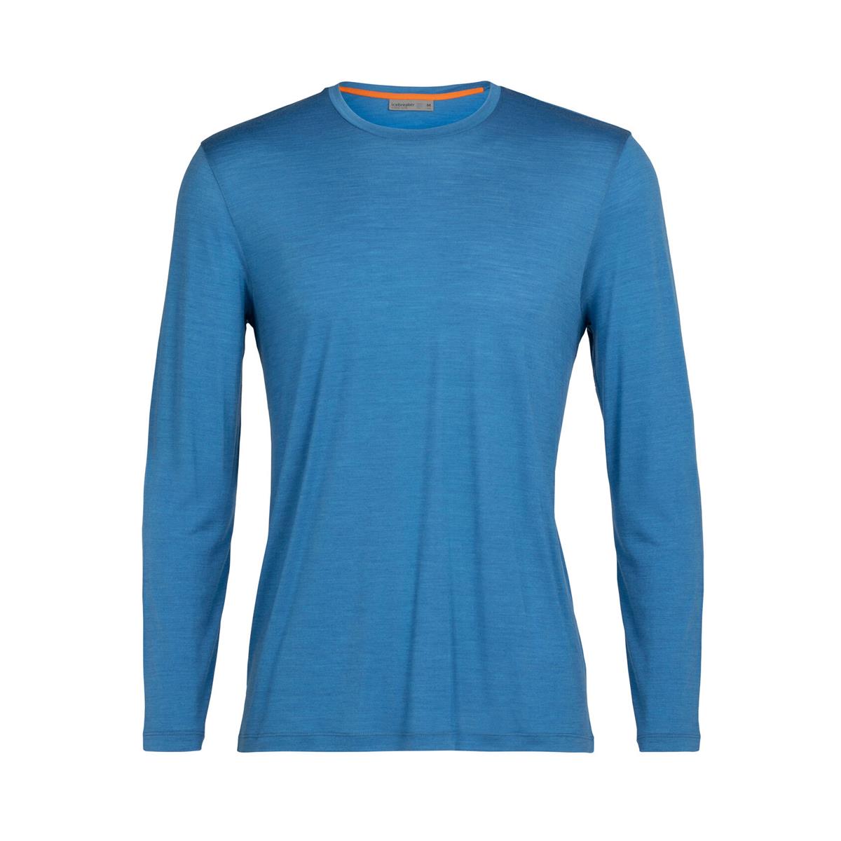 Icebreaker Sphere II LS Tee azul Herren Merino Longsleeve