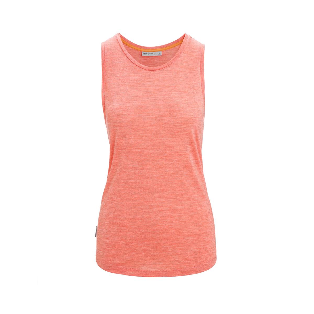 Icebreaker W Sphere II Tank vibrant earth heather Damen Top