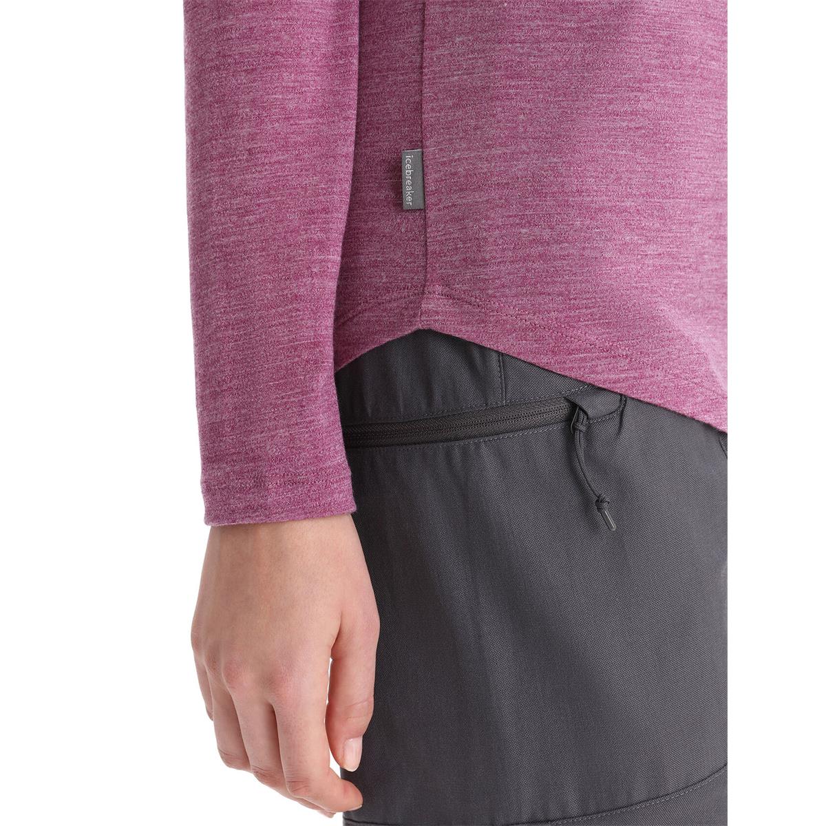 Icebreaker W Sphere II LS Tee go berry Damen Longsleeve