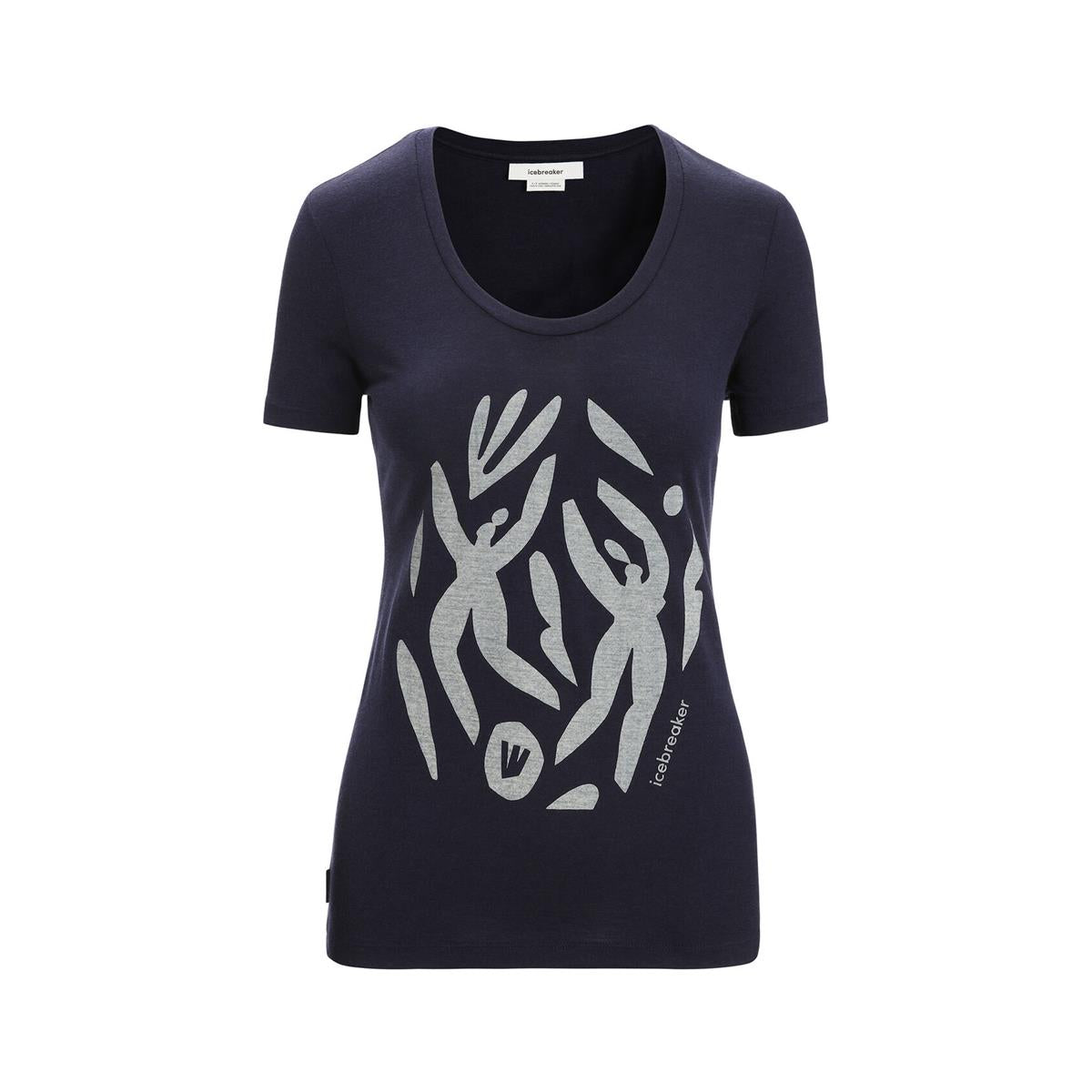 Icebreaker W Tech Lite II SS Scoop Tee Nature Celebration Damen T-Shirt
