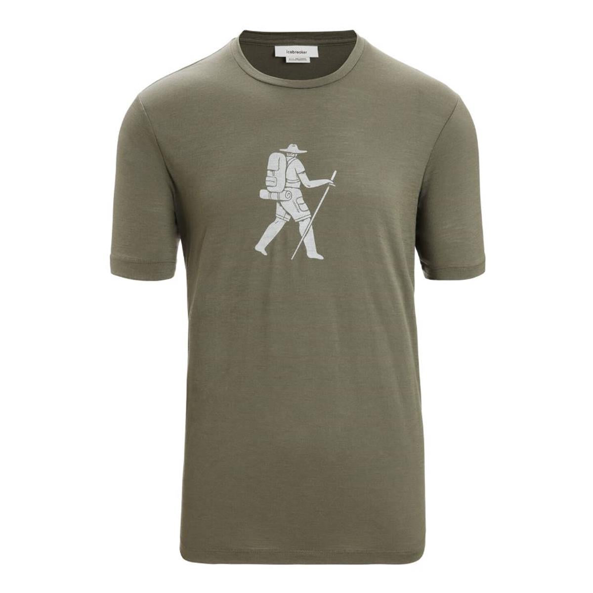 Icebreaker M Tech Lite II SS Tee Trail Hiker loden Herren T-Shirt