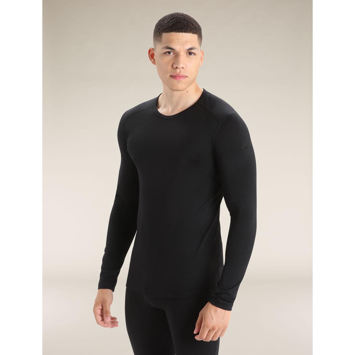 Icebreaker Merino 200 Oasis LS black Herren Longsleeve