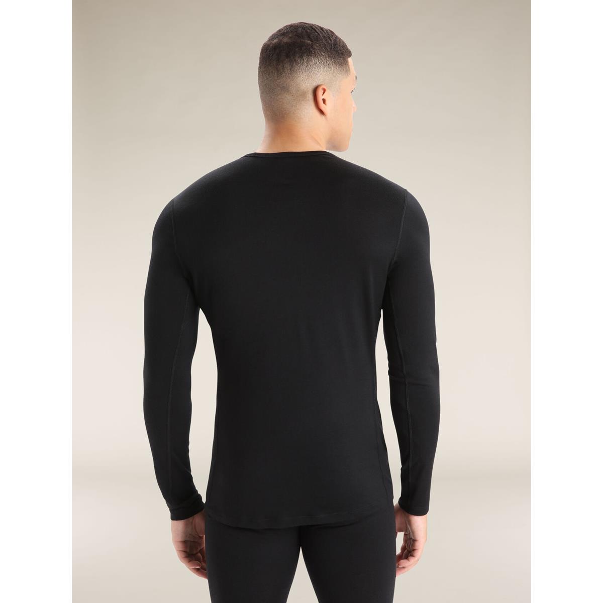 Icebreaker Merino 200 Oasis LS black Herren Longsleeve