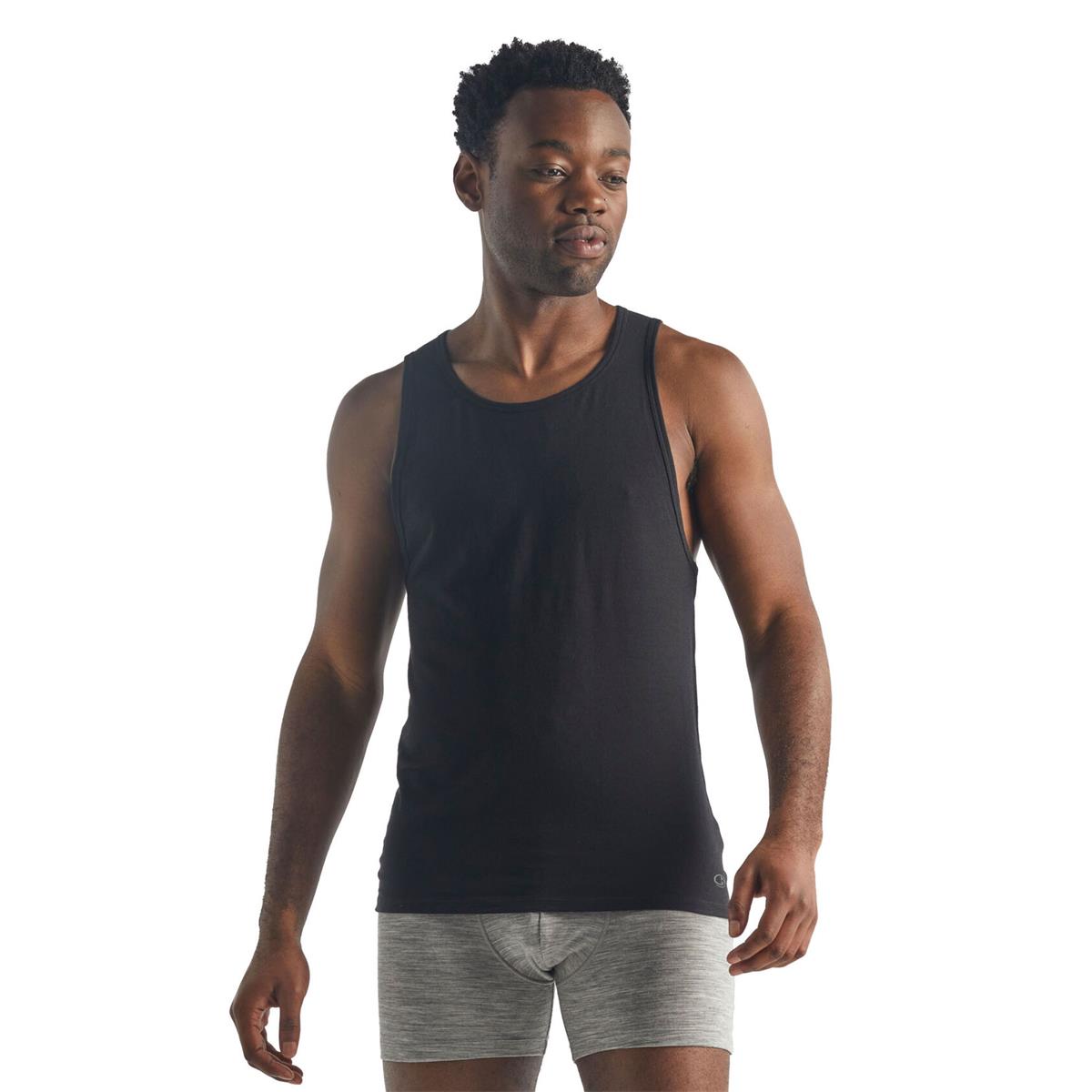 Icebreaker Merino Anatomica Tanktop Herren black