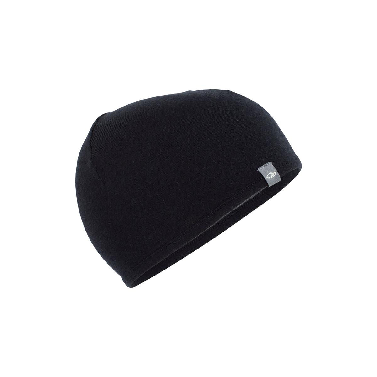 Icebreaker Merino Pocket Mütze Unisex black / gritstone heather