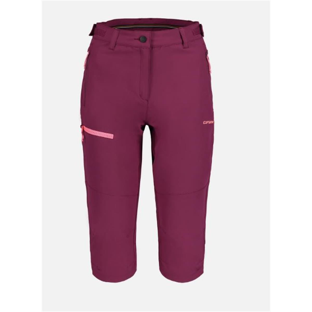 Icepeak Beattie burgun Damen Capri 3/4 Trekkinghose