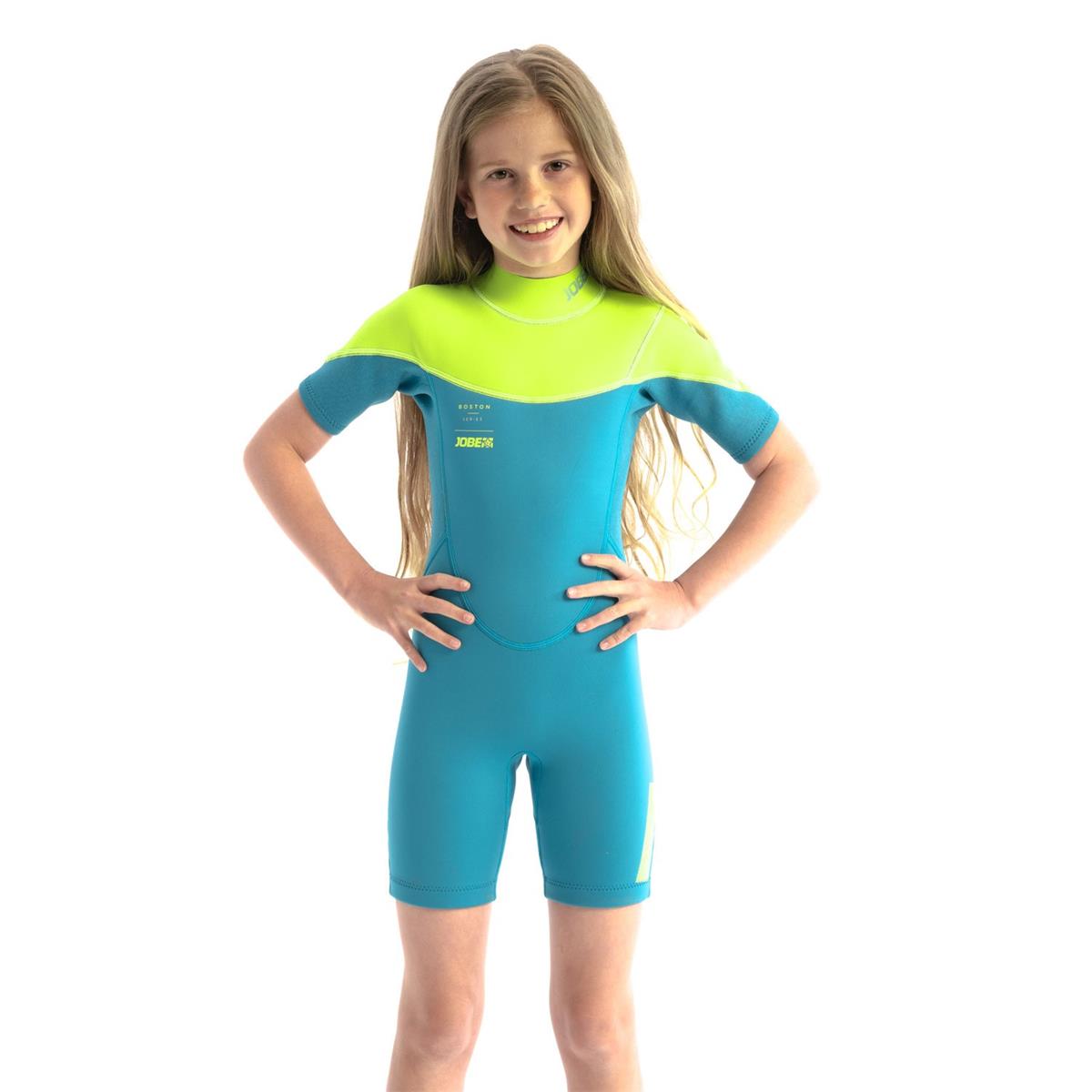 Jobe Boston 2mm Shorty Neoprenanzug für Kinder teal