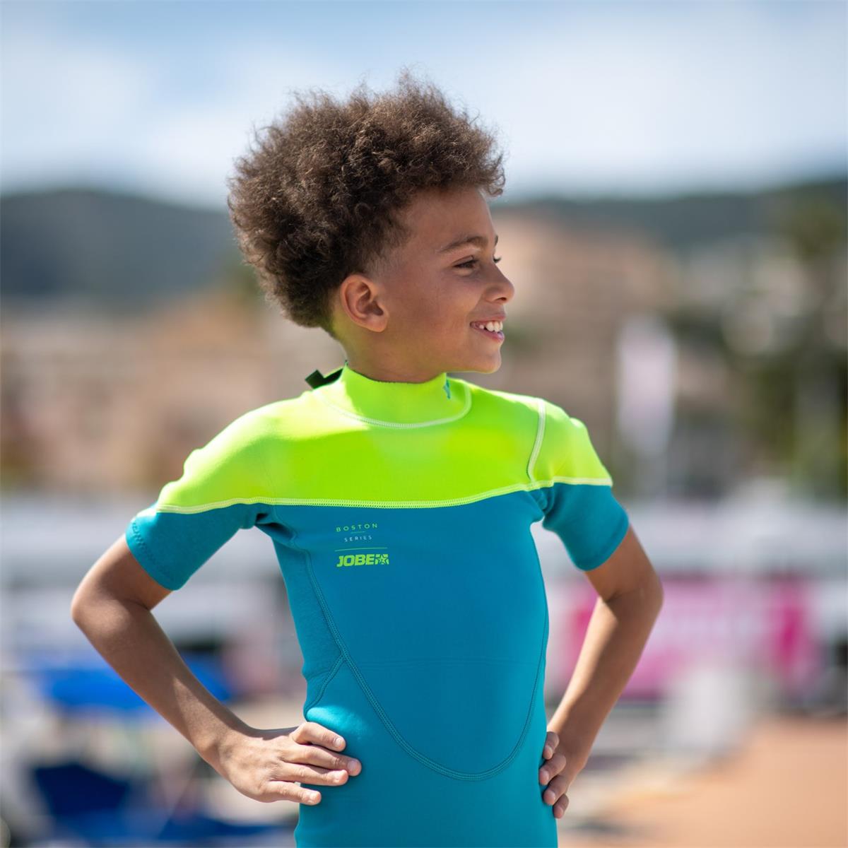 Jobe Boston 2mm Shorty Neoprenanzug für Kinder teal
