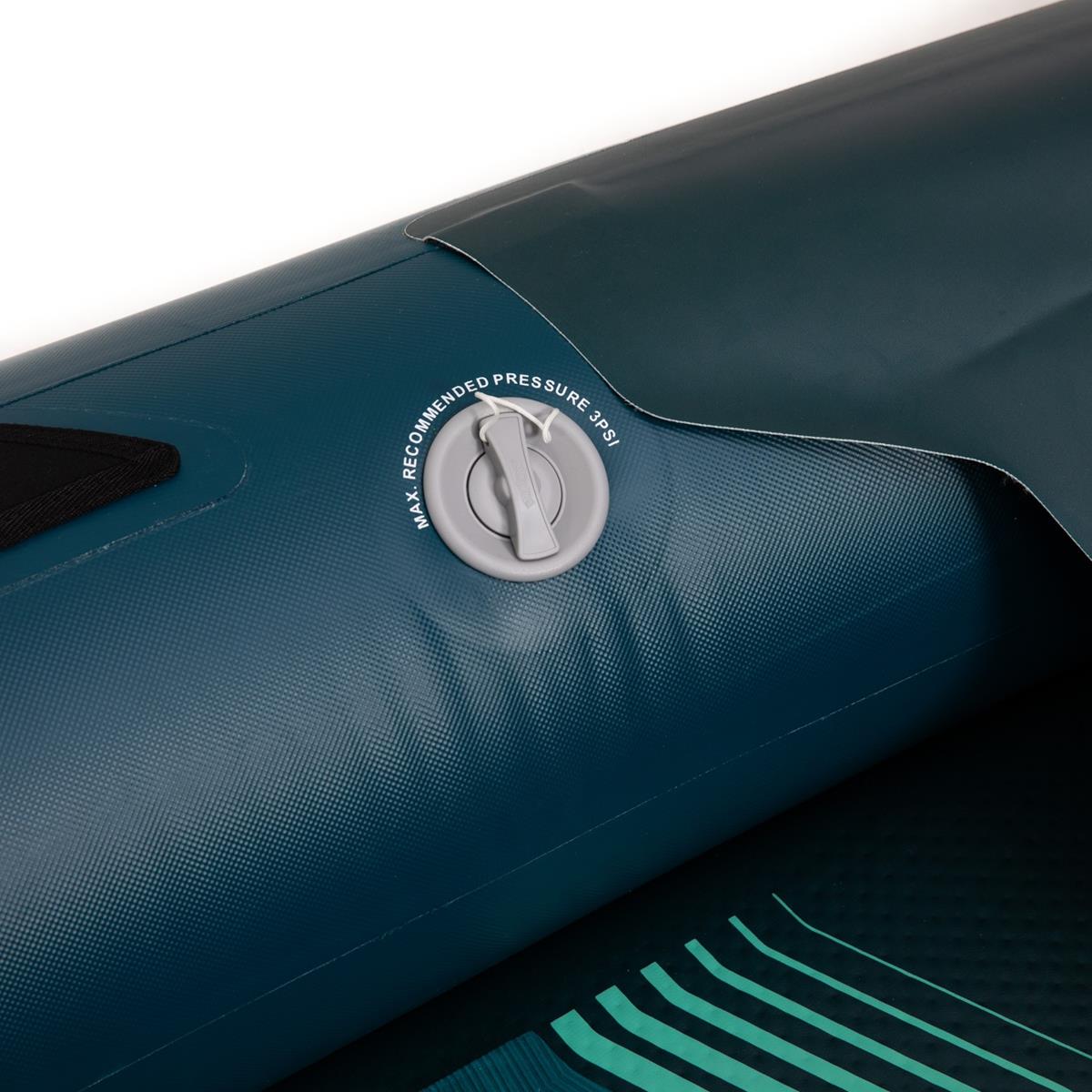 Jobe Gama Aufblasbares Kajak Paket - atlantic green