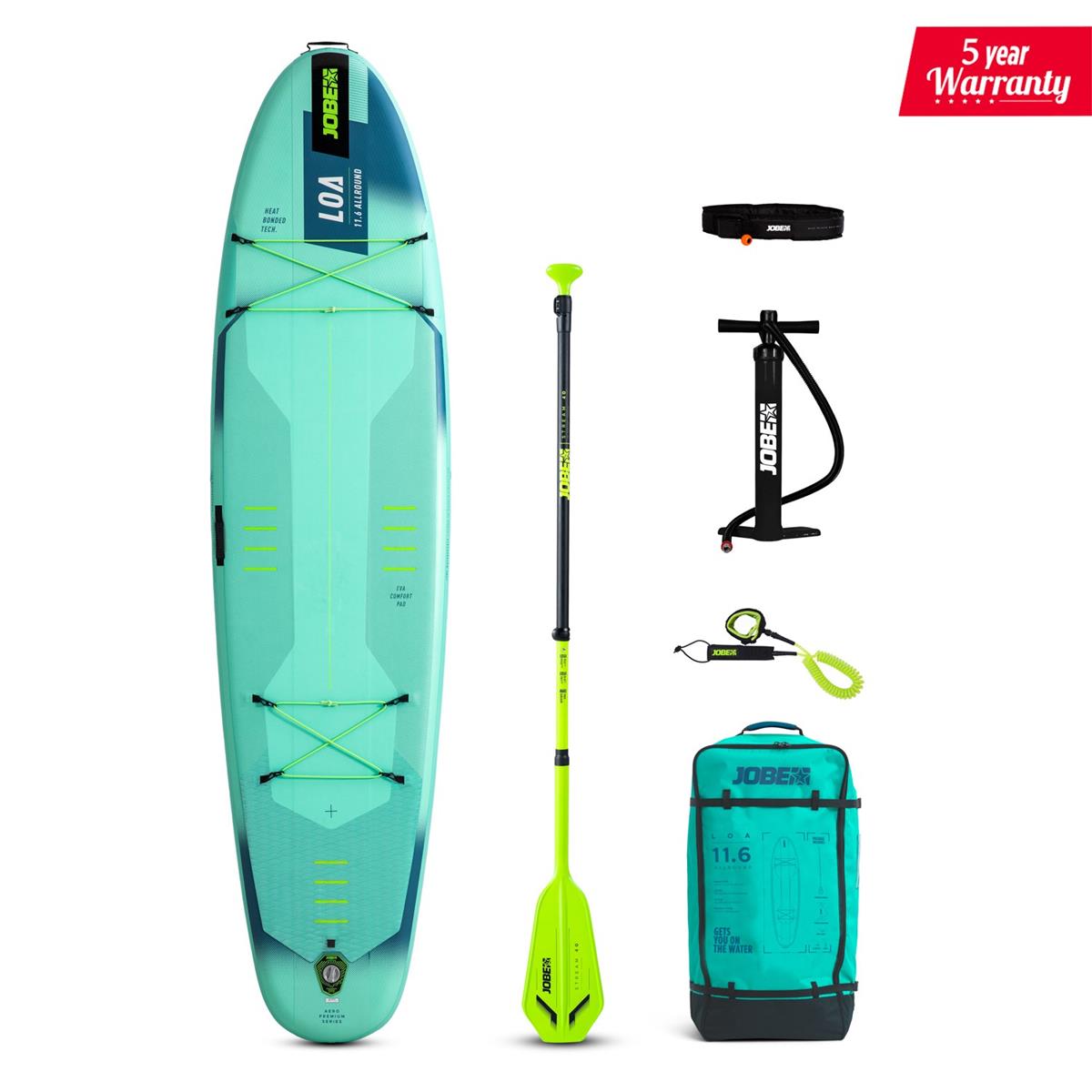 Jobe Aeor Loa SUP Board 11.6 Paket (Ausstellungsstück)