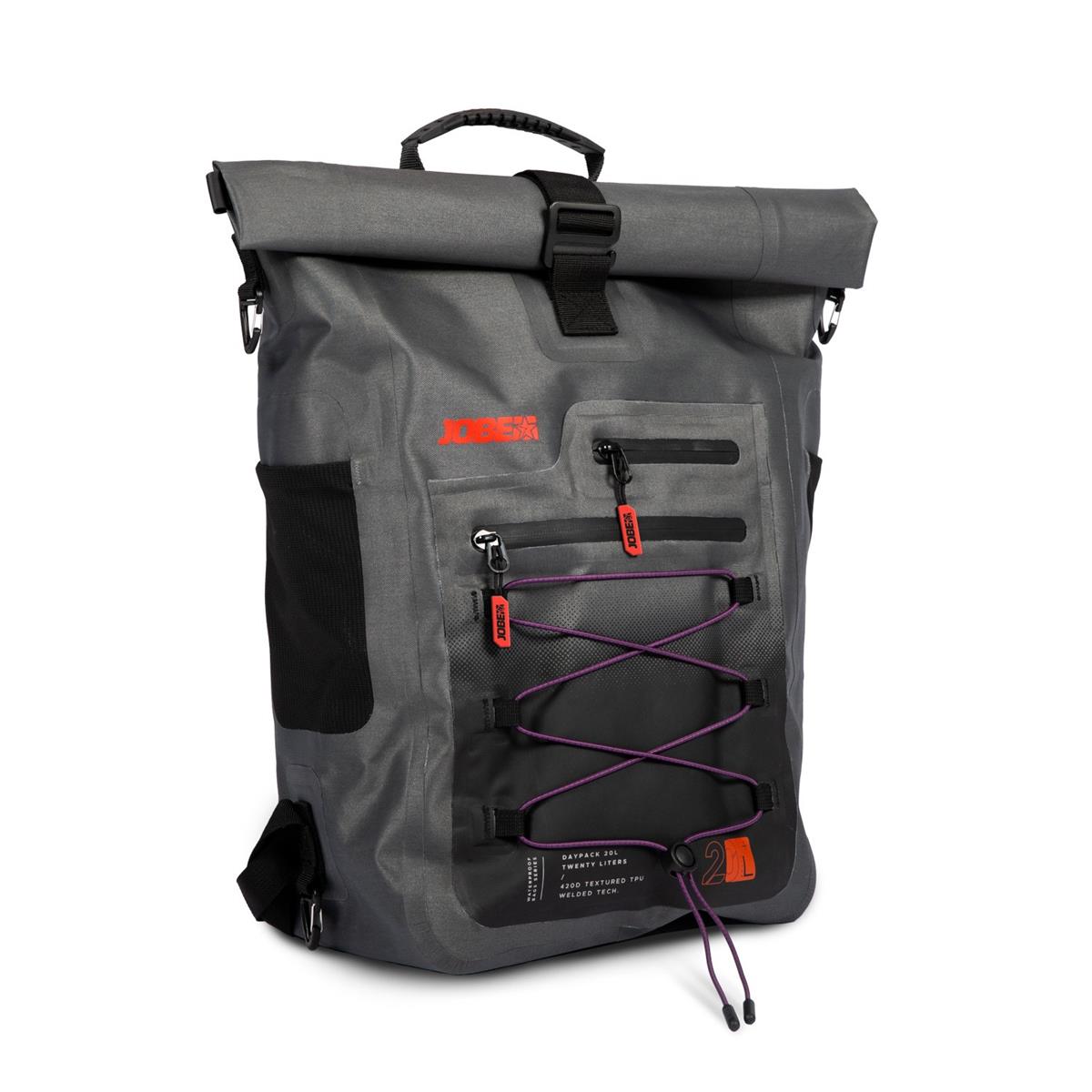 JOBE Wasserdichter Tagesrucksack - gray