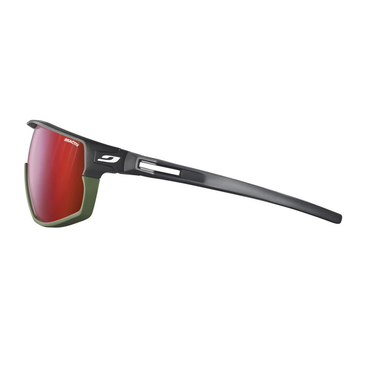 Julbo Rush - schwarz/khaki REACTIV 0-3 High Contrast